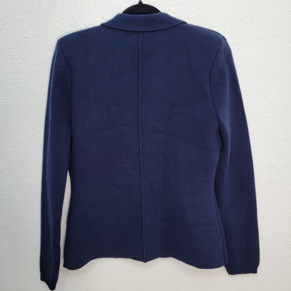 L'Agence Lacey Blazer In Navy Size S $375 Retail - Picture 3 of 8